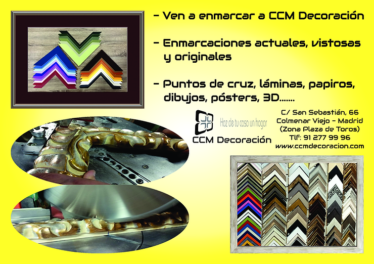 Descuento en enmarcacion