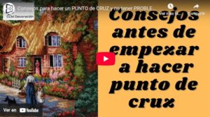 Enmarcar punto de cruz