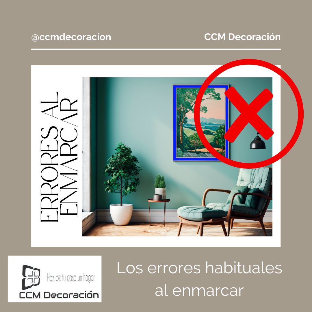 Error enmarción