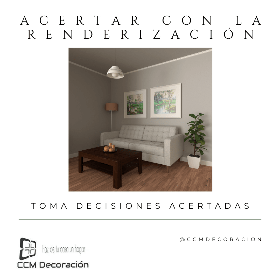 Renders para toma de decisiones