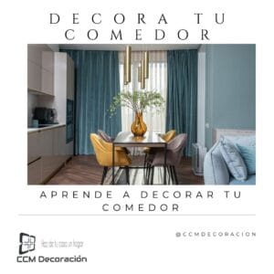 Consejos para decorar tu comedor