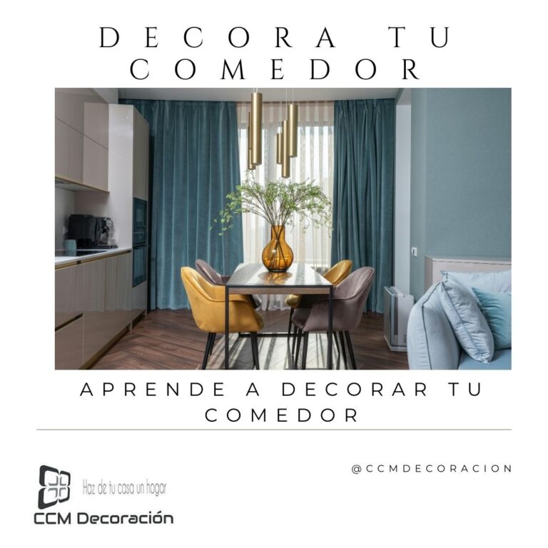 Consejos para decorar tu comedor