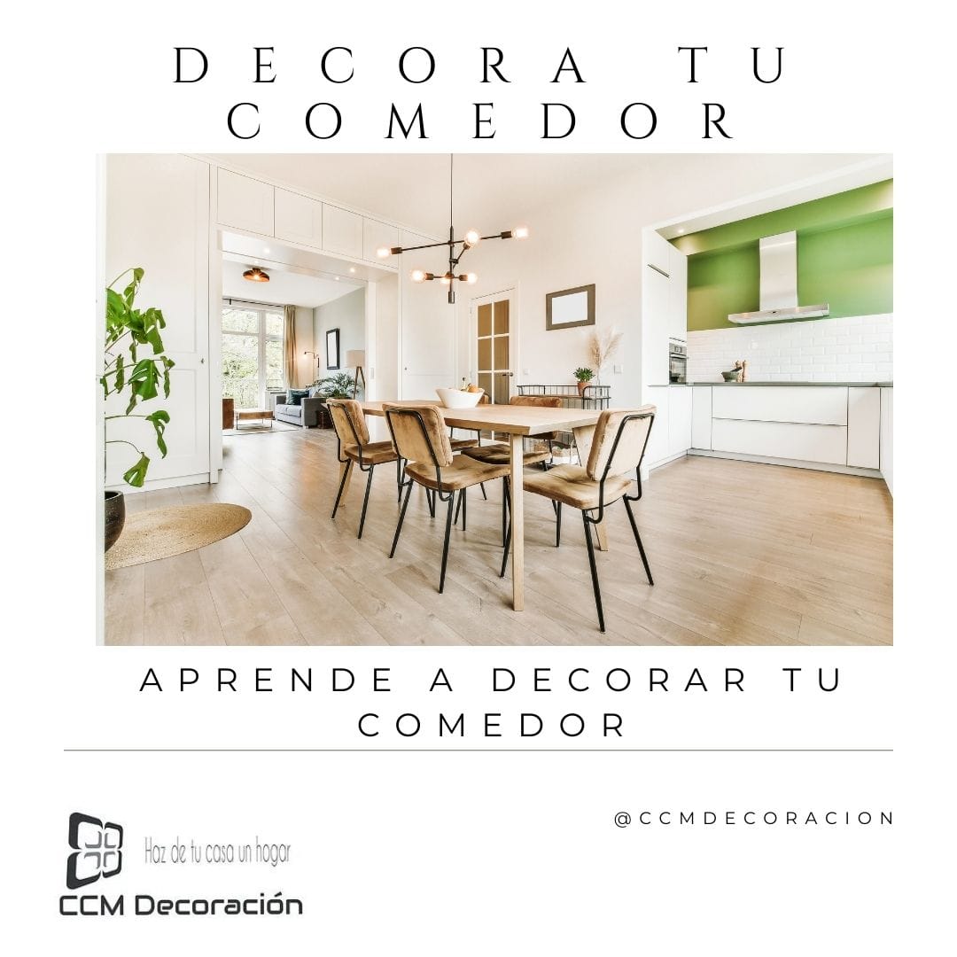 Consejos para decorar tu comedor