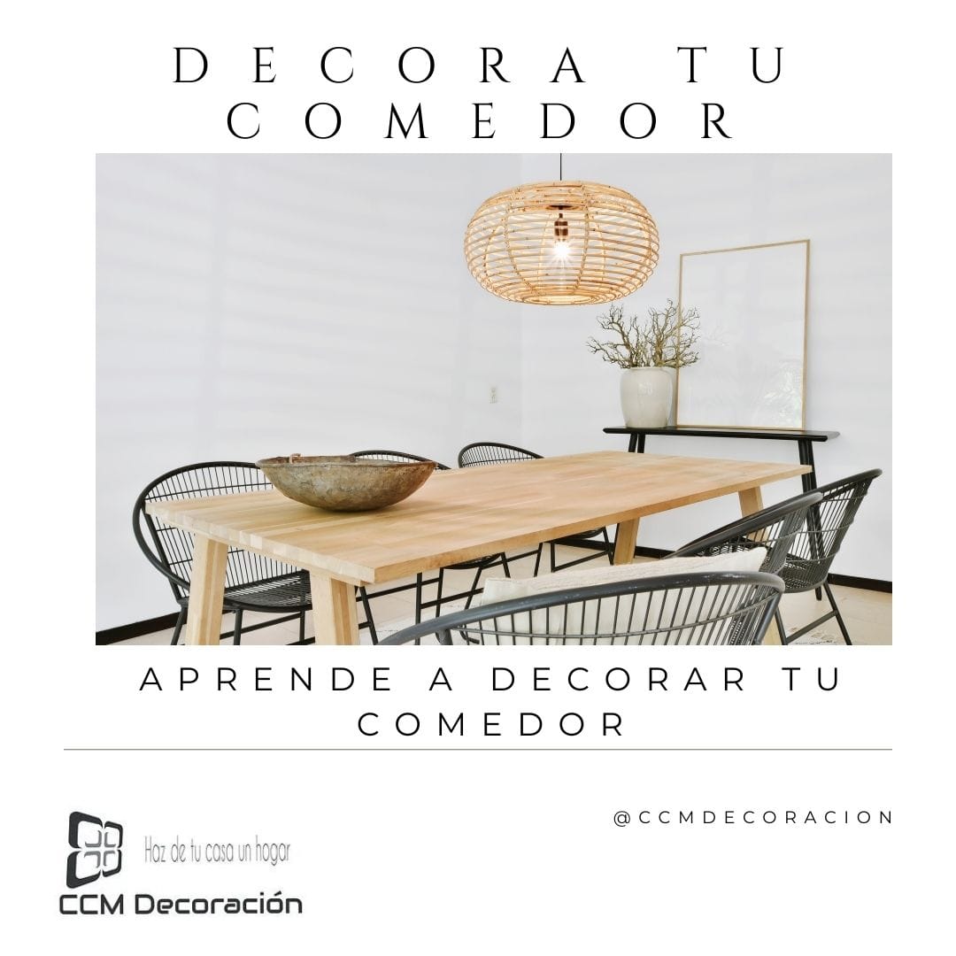 Consejos para decorar tu comedor