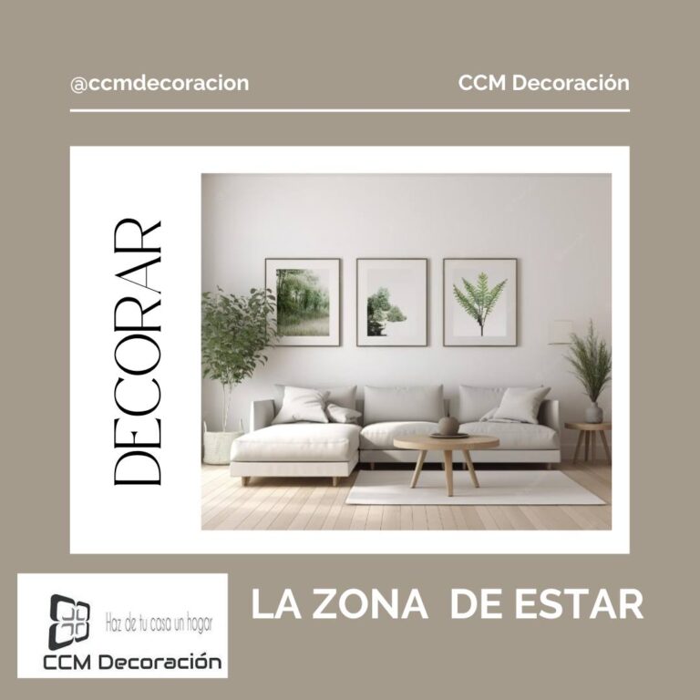 Decorar la Zona de Estar