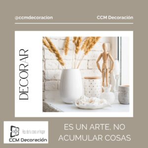 Artículos decorativos CCM Decoración