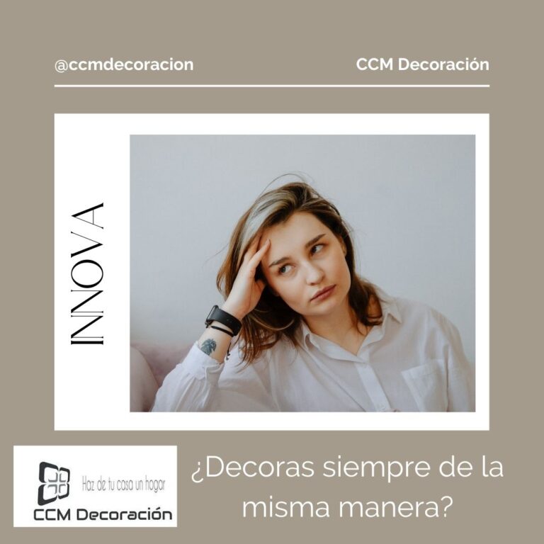 Decoras siempre igual