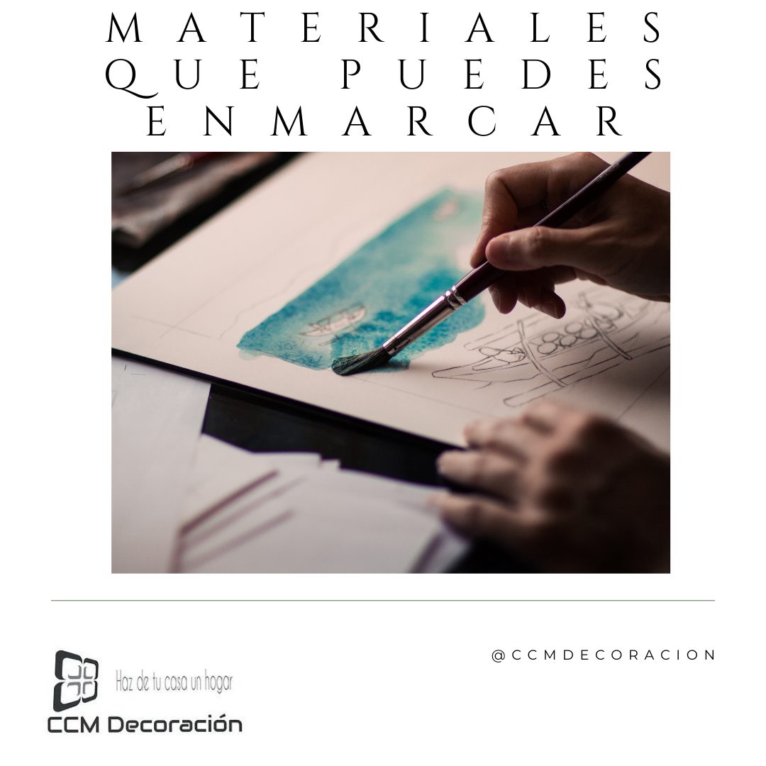 Materiales para enmarcar