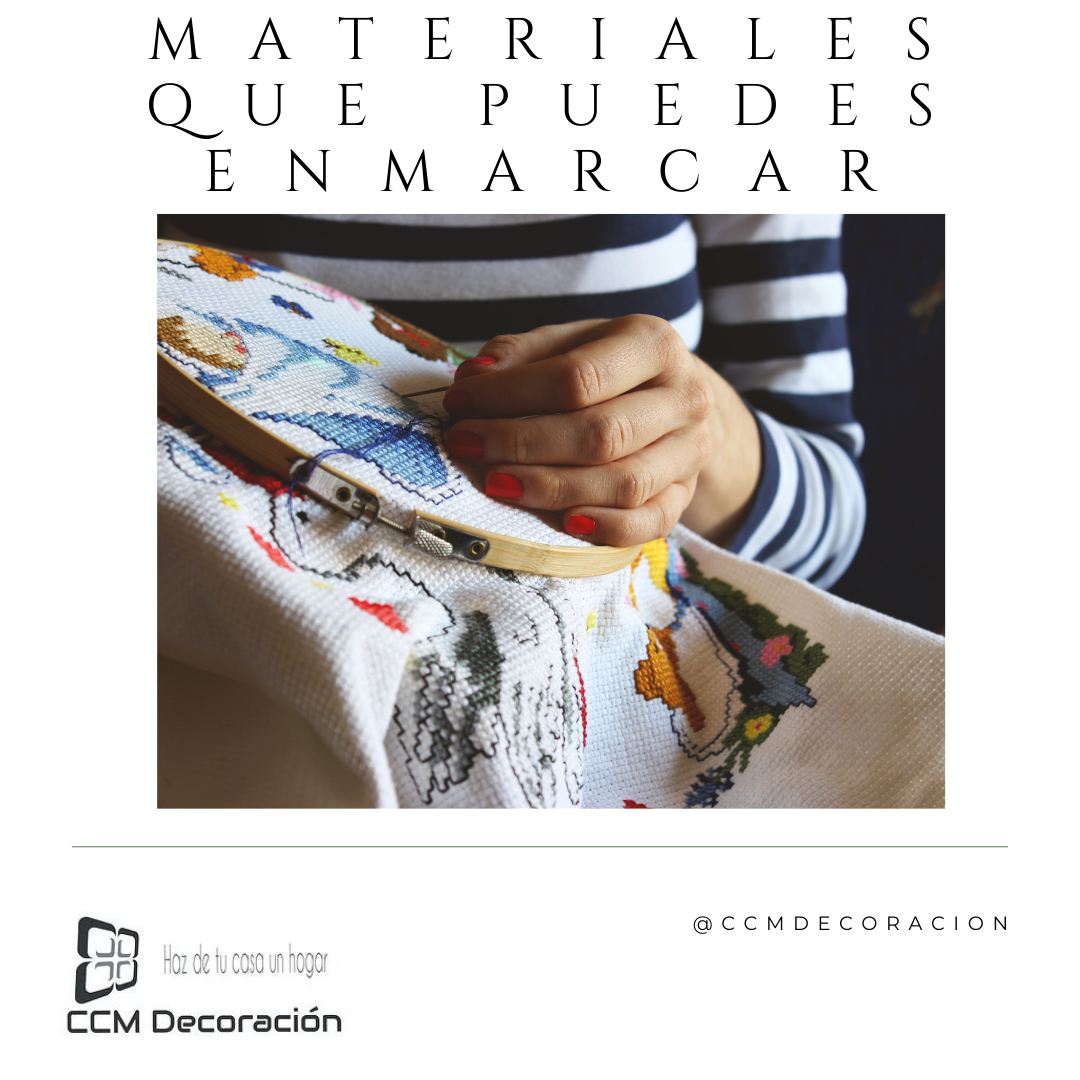 Materiales para enmarcar