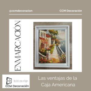 Enmarcación en Caja Americana