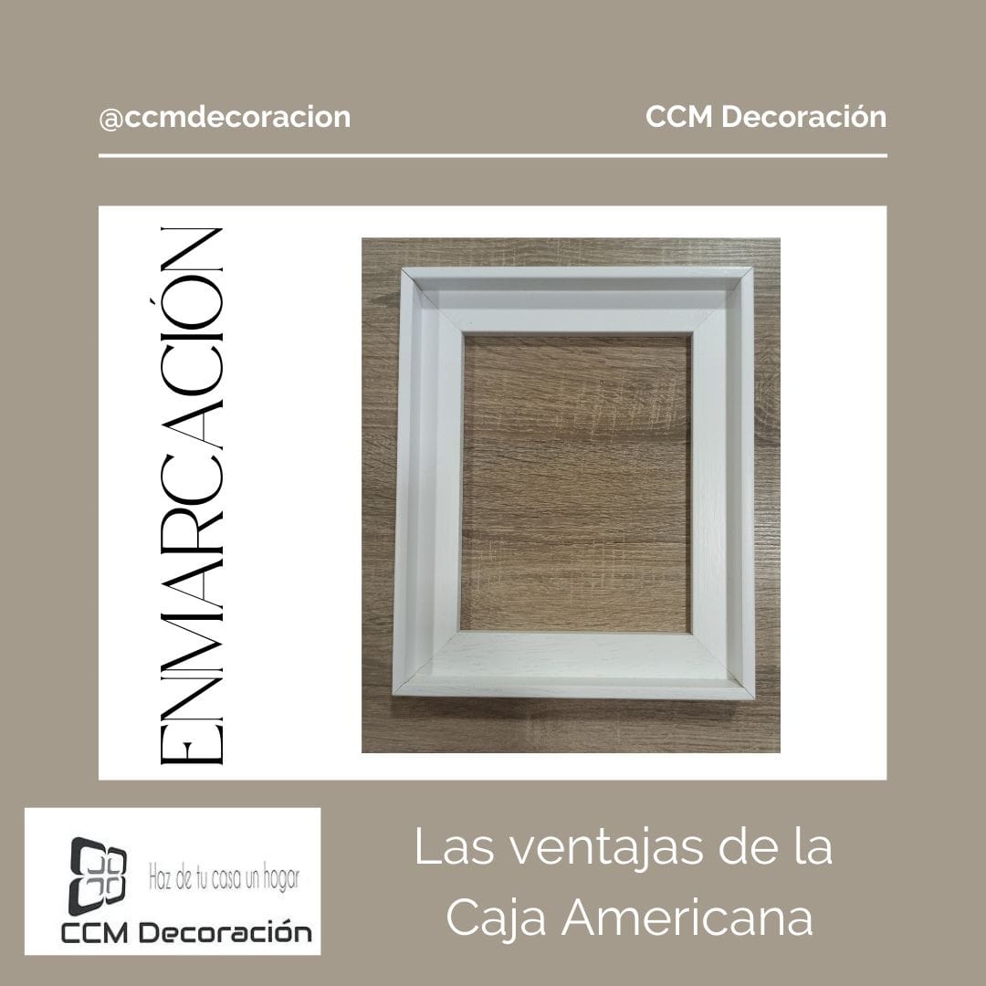 Enmarcación en Caja Americana
