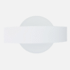 Aplique Barredor De Pared Circ.8w 4000k Arco Blanco 630 Lm Ip20 13x24x5 Cm