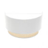 Aplique Kandy 1xe27 Natural/blanco 17x30x15 Cm