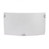 Aplique Rectangular Ayla 1xe27 Blanco 25x12,5x7 Cm