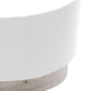 Aplique Tatiana 1xe27 Blanco-madera Gris 17x30x15 Cm