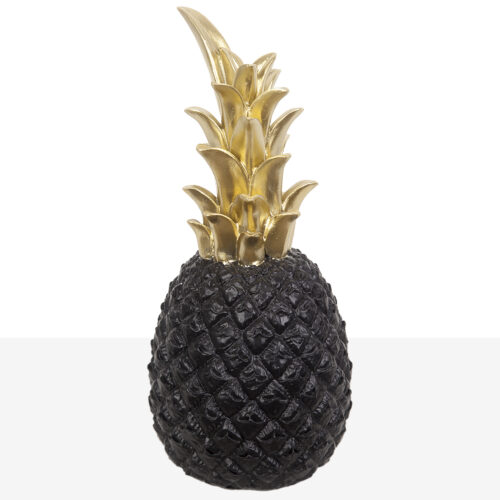 PIÑA NEGRO/DORADO 10X10X25