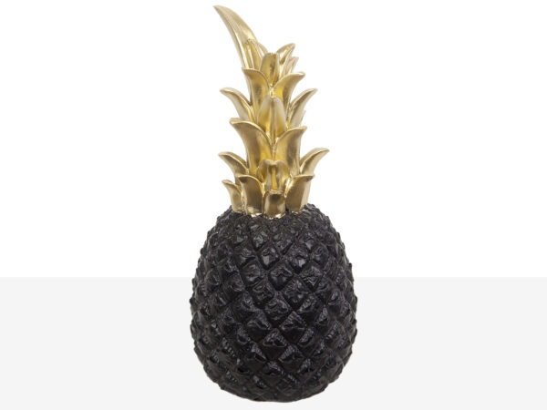PIÑA NEGRO/DORADO 10X10X25