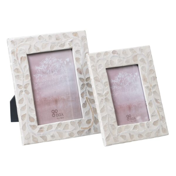 PORTAFOTOS 13X18 BEIGE NACAR MDF