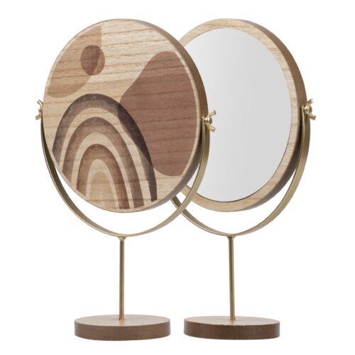 ESPEJO TOCADOR MADERA MOD 2 22X10X32