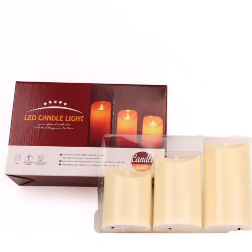 ESTUCHE 3 VELAS 20/18/13X7.5
