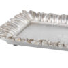 BANDEJA PLUMA PLATA 25X15X2 CM