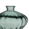 JARRON VERDE VIDRIO 19X19X14 CM