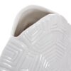 FLORERO TORTUGA PORCELAN BL 14X8X17 CM