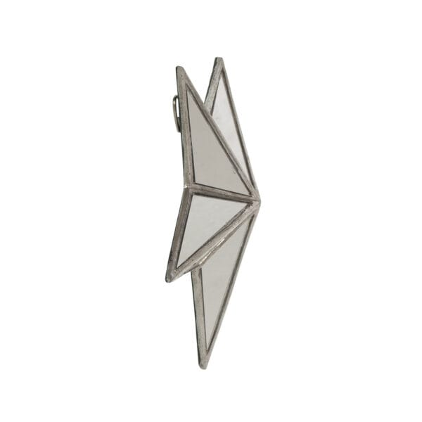 ESPEJO ESTRELLA PLATA 24X5X22