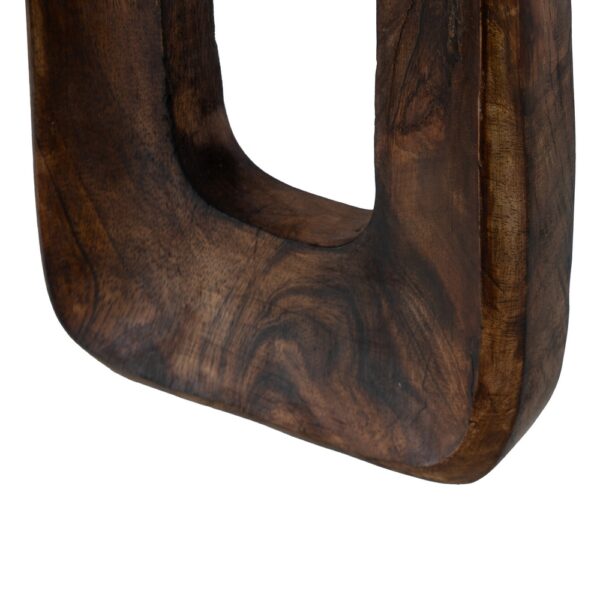S/3 JARRONES MADERA DE MANGO 17X5X38 CM