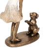 NIÑA CON PERRO 11X5X15 CM