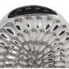JARRON CERAMICA 40CM PLATEADO 27X11X40CM