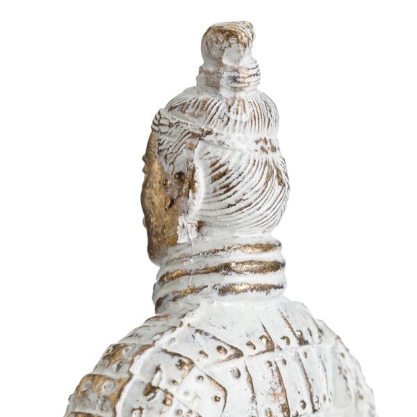 FIGURA GUERRERO 10X9X23 ARRODILLADO
