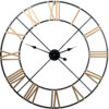 RELOJ PARED HIERRO  O80X5CM(PILA NO INC)