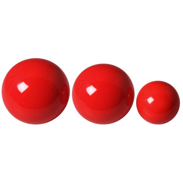BOLA CERAMICA ROJA 9CM