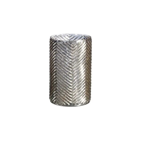 JARRON MERCURIZADO PL/CR 13X13X20
