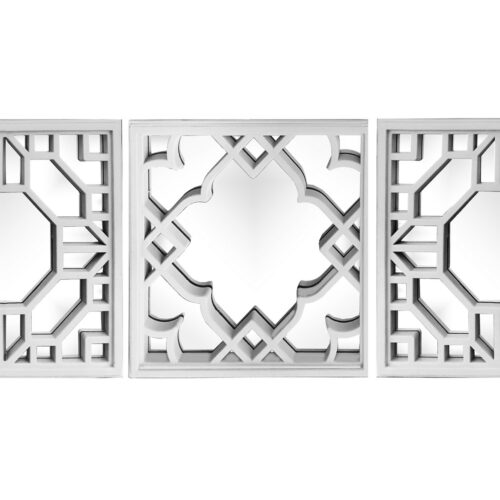 ESPEJO CUADRADO PLATA 25