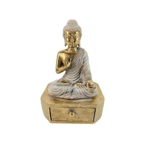 FIGURA/CAJA BUDA 11X9X17CM