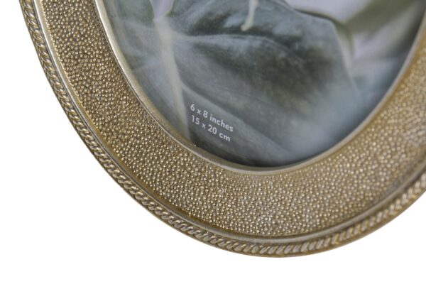 PORTAFOTO OVAL DORADO 15x20 CM