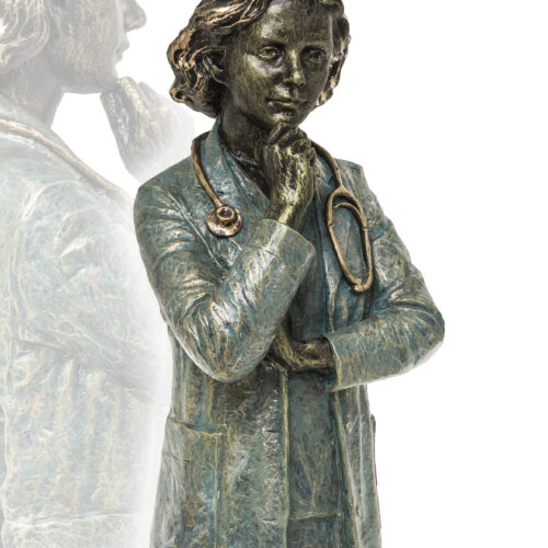 Escultura Doctora - A. Anglada