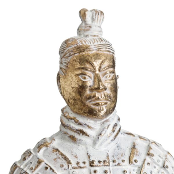 FIGURA GUERRERO 10X9X23 ARRODILLADO