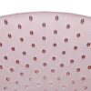 CENTRO MESA ROSA VIDRIO 30X30X9 CM
