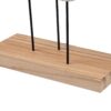 ESCULTURA MADERA DIANAS 25X11X41 CM