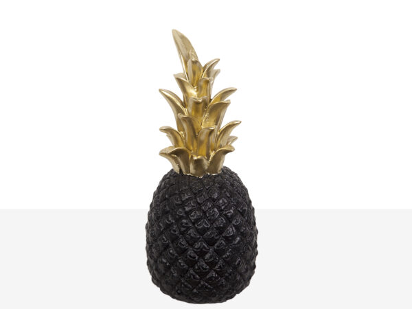 PIÑA NEGRO/DORADO 8X8X21