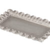 BANDEJA HOJA PLATA  25X14,5X2,5 CM