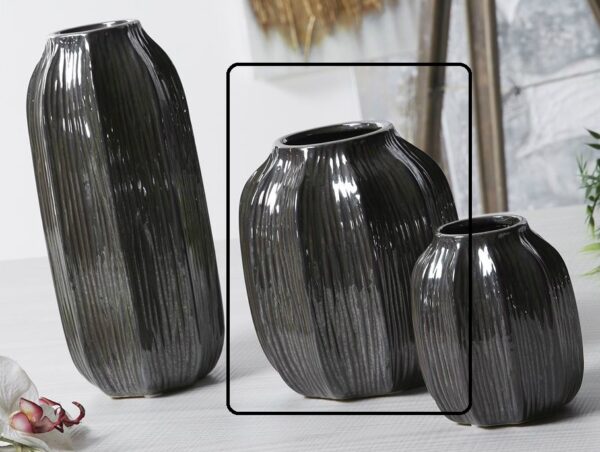 JARRON GRIS GLASE 19