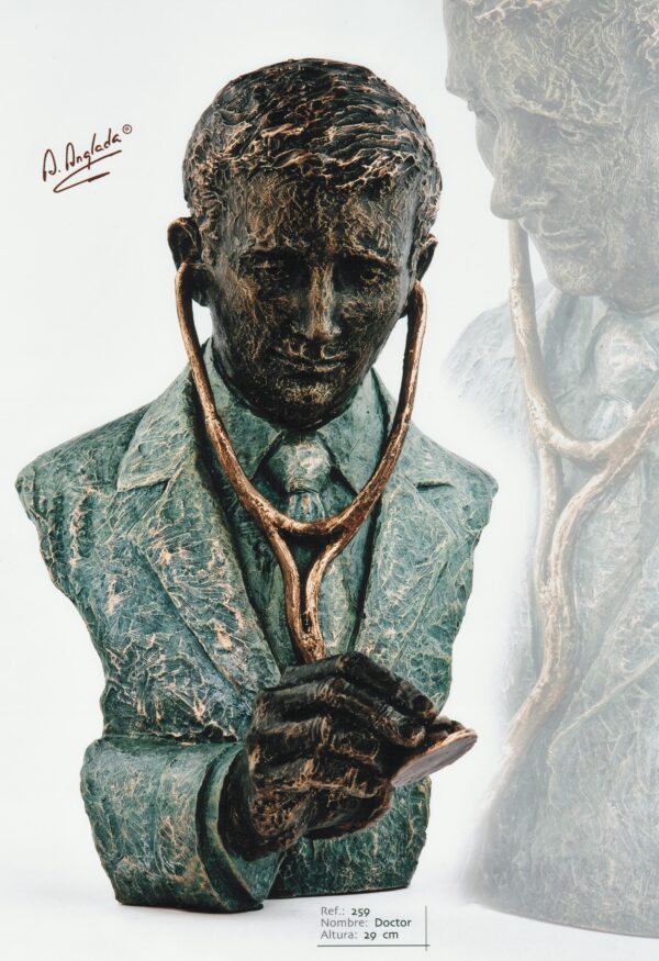 Escultura Doctor - A. Anglada