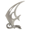 FIGURA PEZ PLATAEADO 25X8X36