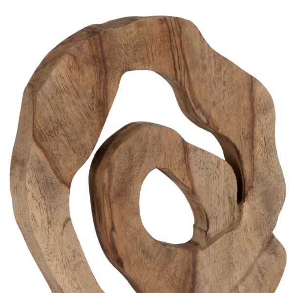 ESCULTURA MADERA DE MANGO 26X8,50X52CM