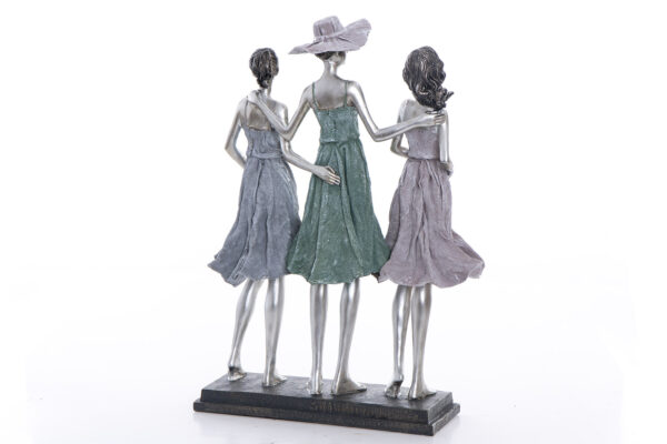 ESCULTURA DAMAS 32X15X44