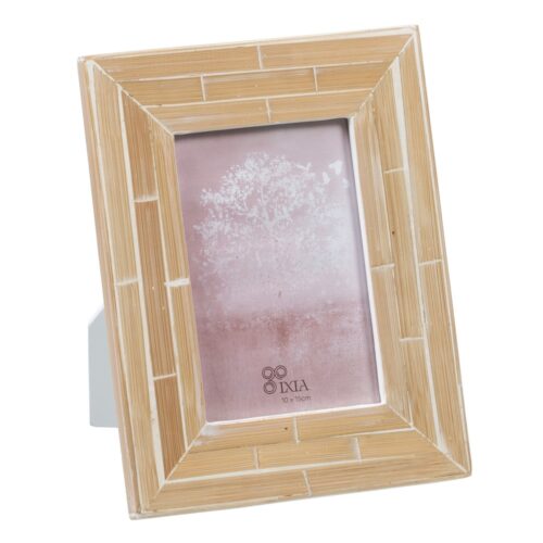 PORTAFOTOS 10x15 BEIGE BAMBU MDF